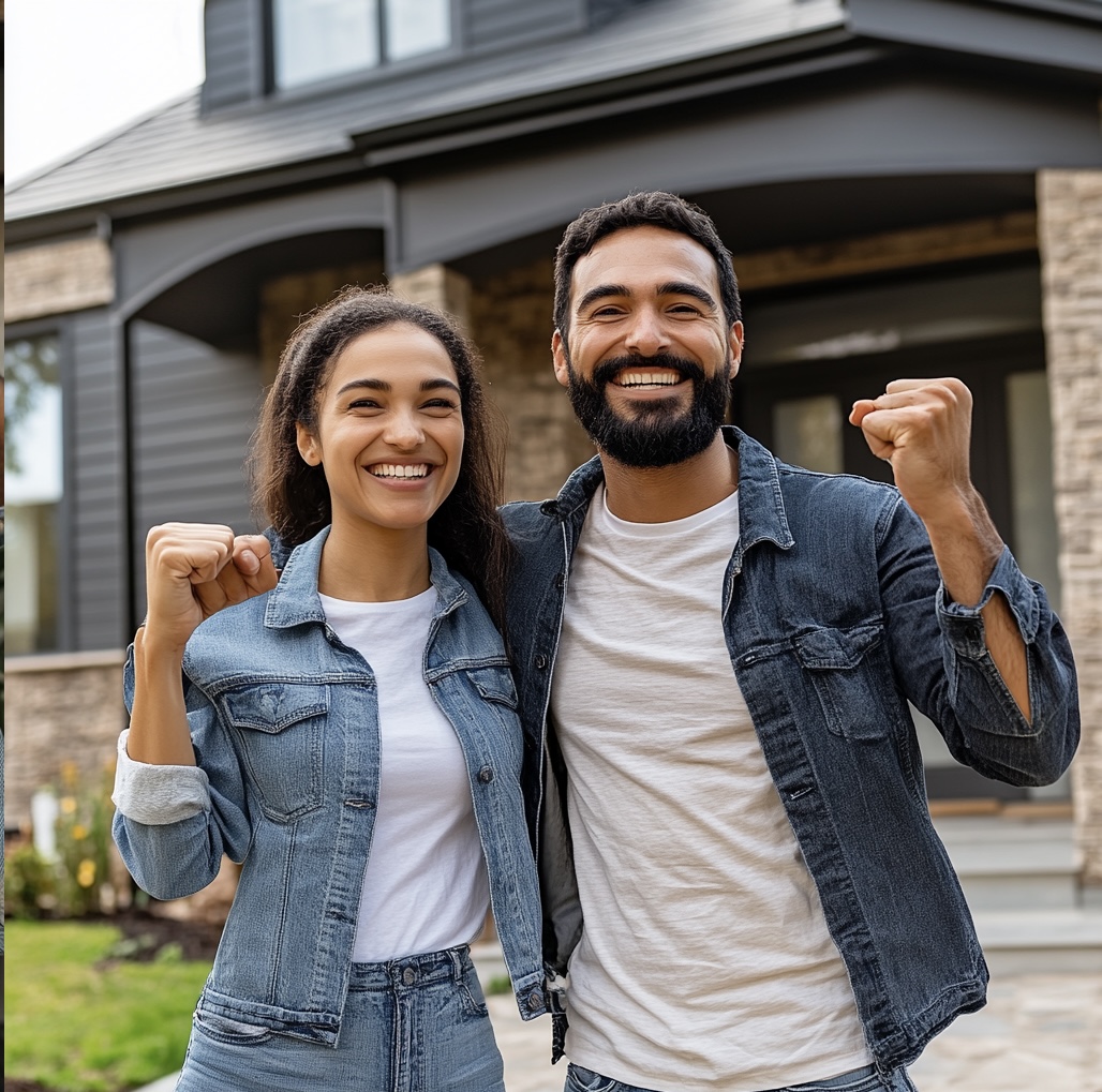 Modern real estate lifestyle visual
